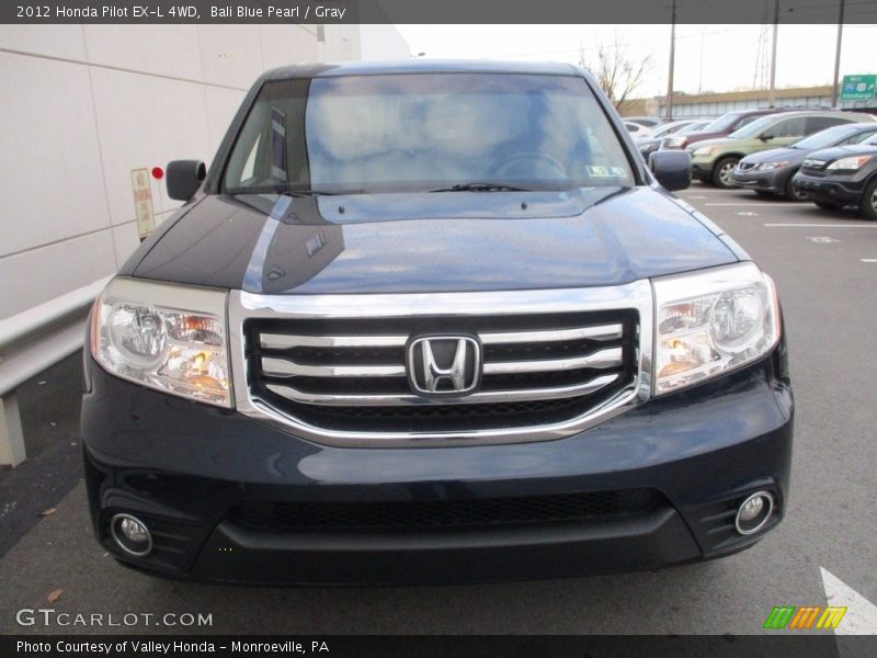 Bali Blue Pearl / Gray 2012 Honda Pilot EX-L 4WD
