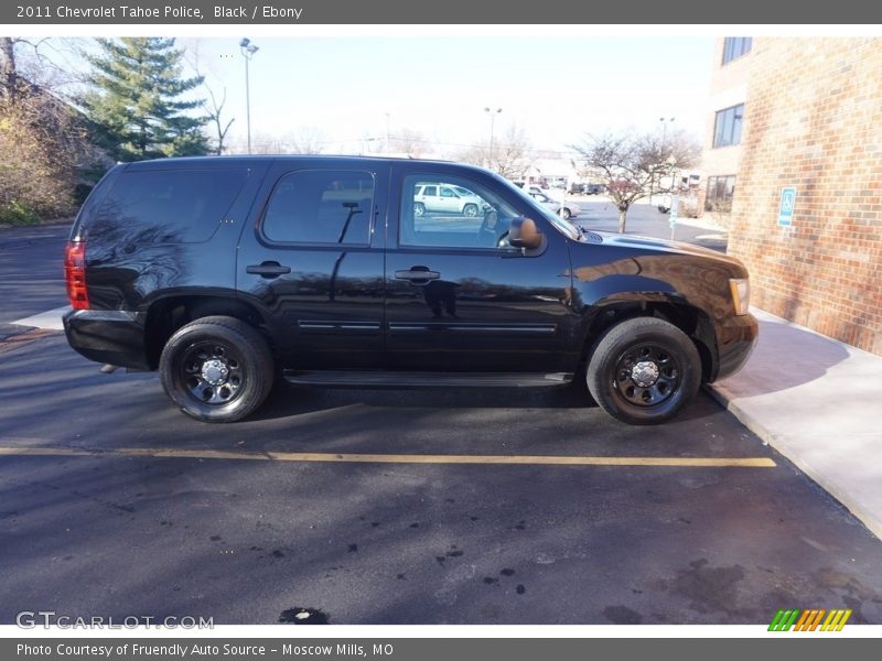 Black / Ebony 2011 Chevrolet Tahoe Police