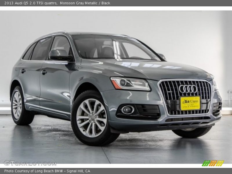 Monsoon Gray Metallic / Black 2013 Audi Q5 2.0 TFSI quattro