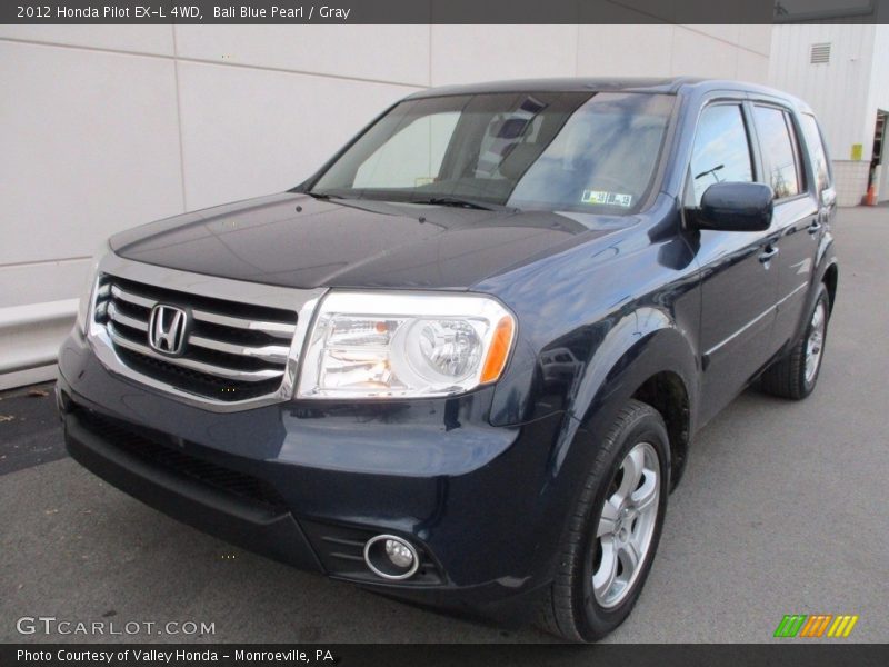 Bali Blue Pearl / Gray 2012 Honda Pilot EX-L 4WD