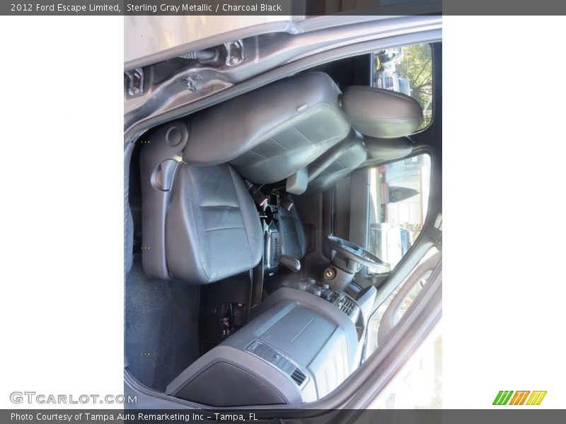 Sterling Gray Metallic / Charcoal Black 2012 Ford Escape Limited