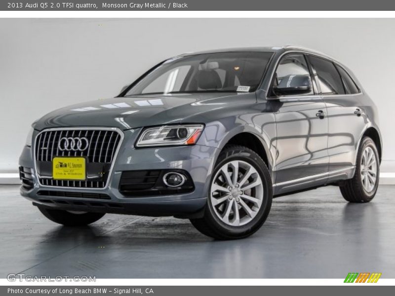 Monsoon Gray Metallic / Black 2013 Audi Q5 2.0 TFSI quattro