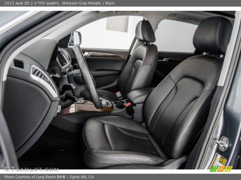 Monsoon Gray Metallic / Black 2013 Audi Q5 2.0 TFSI quattro