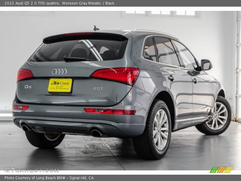 Monsoon Gray Metallic / Black 2013 Audi Q5 2.0 TFSI quattro