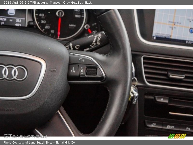 Monsoon Gray Metallic / Black 2013 Audi Q5 2.0 TFSI quattro