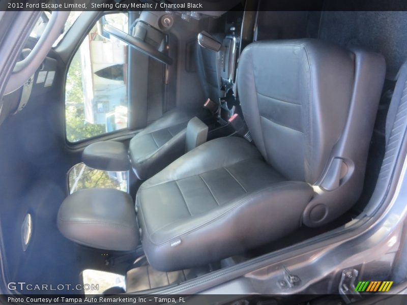 Sterling Gray Metallic / Charcoal Black 2012 Ford Escape Limited