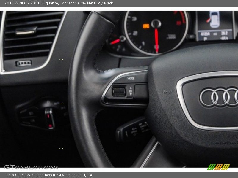Monsoon Gray Metallic / Black 2013 Audi Q5 2.0 TFSI quattro