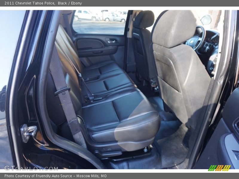 Black / Ebony 2011 Chevrolet Tahoe Police