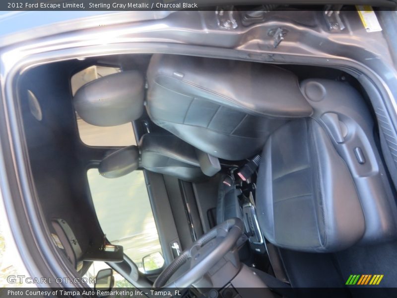 Sterling Gray Metallic / Charcoal Black 2012 Ford Escape Limited