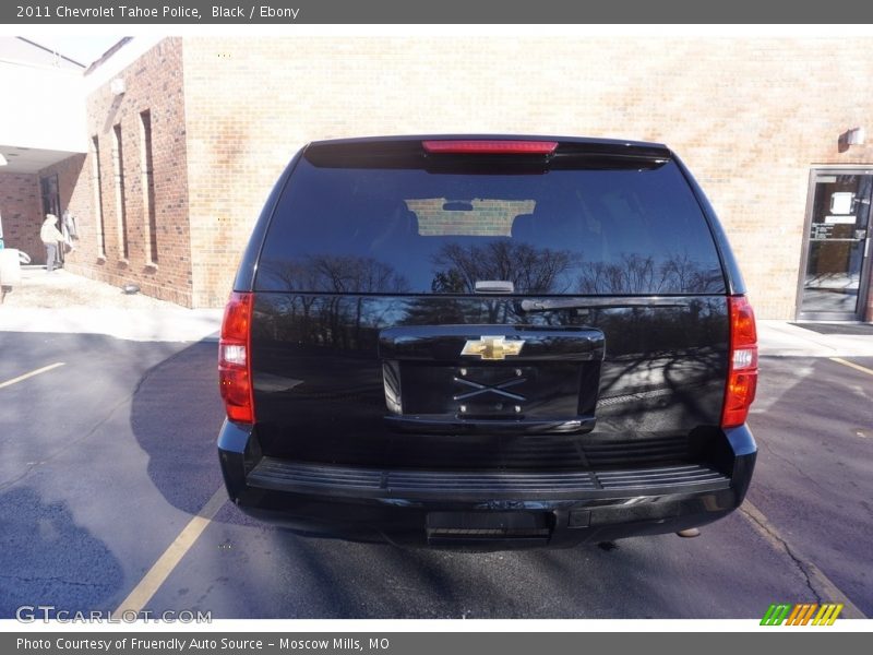Black / Ebony 2011 Chevrolet Tahoe Police