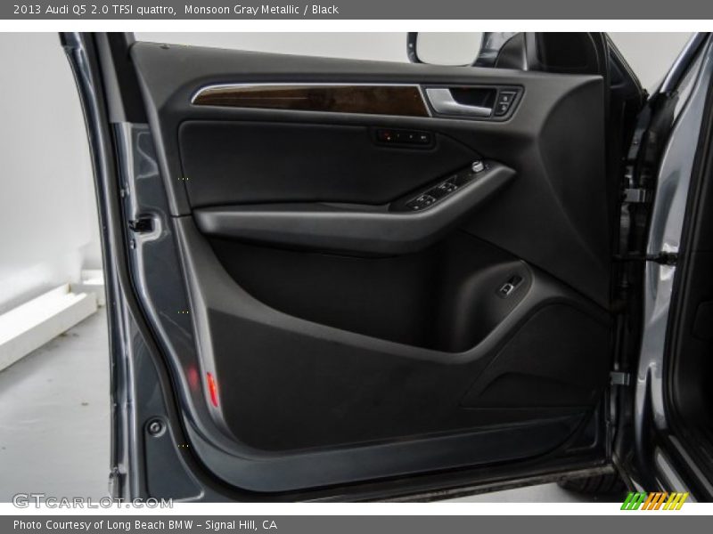 Monsoon Gray Metallic / Black 2013 Audi Q5 2.0 TFSI quattro