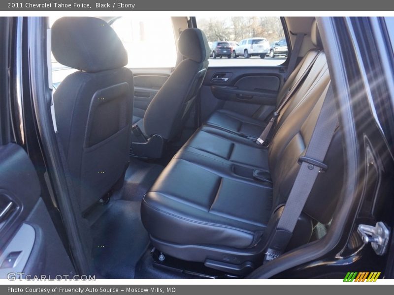 Black / Ebony 2011 Chevrolet Tahoe Police