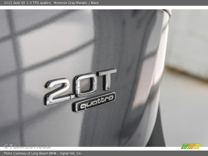 Monsoon Gray Metallic / Black 2013 Audi Q5 2.0 TFSI quattro