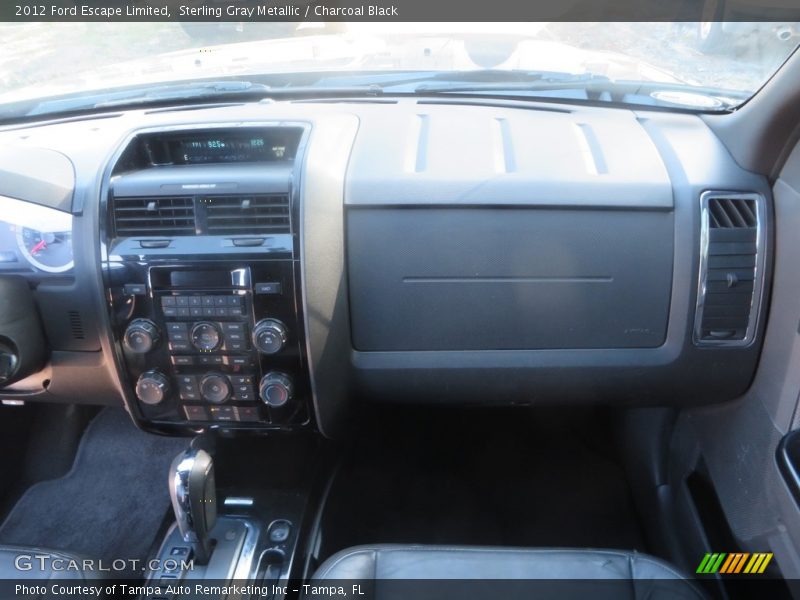 Sterling Gray Metallic / Charcoal Black 2012 Ford Escape Limited
