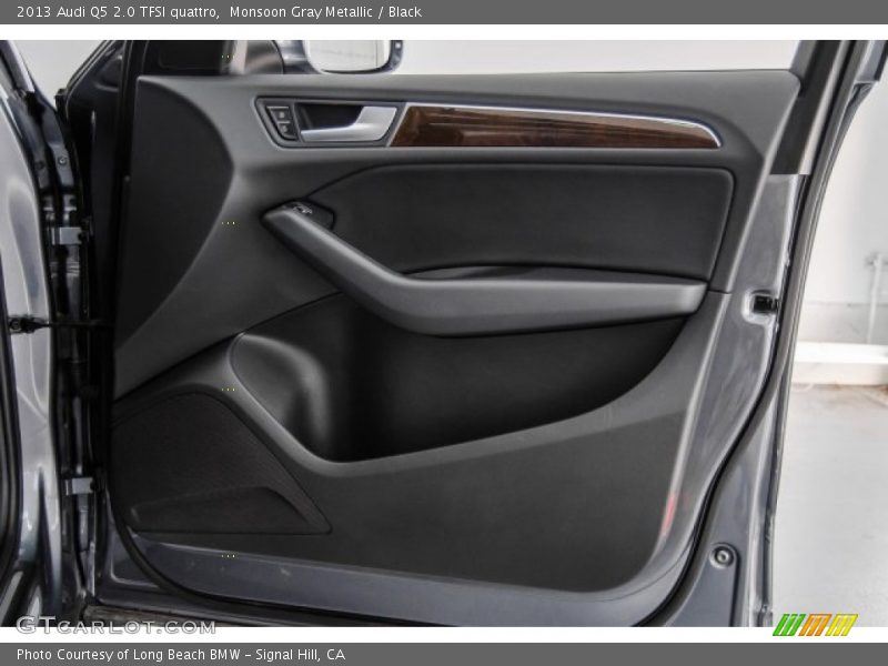 Monsoon Gray Metallic / Black 2013 Audi Q5 2.0 TFSI quattro