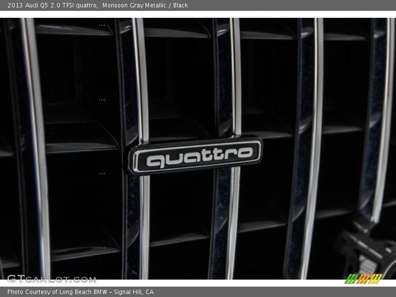 Monsoon Gray Metallic / Black 2013 Audi Q5 2.0 TFSI quattro