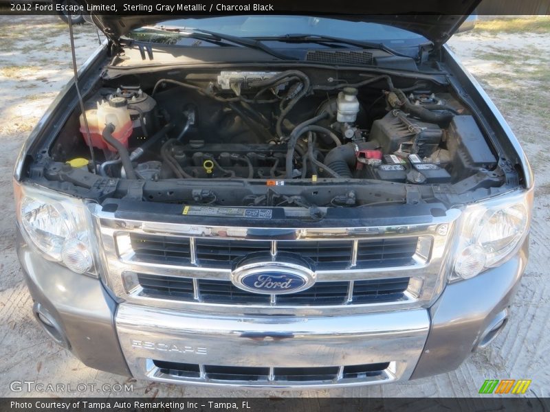 Sterling Gray Metallic / Charcoal Black 2012 Ford Escape Limited