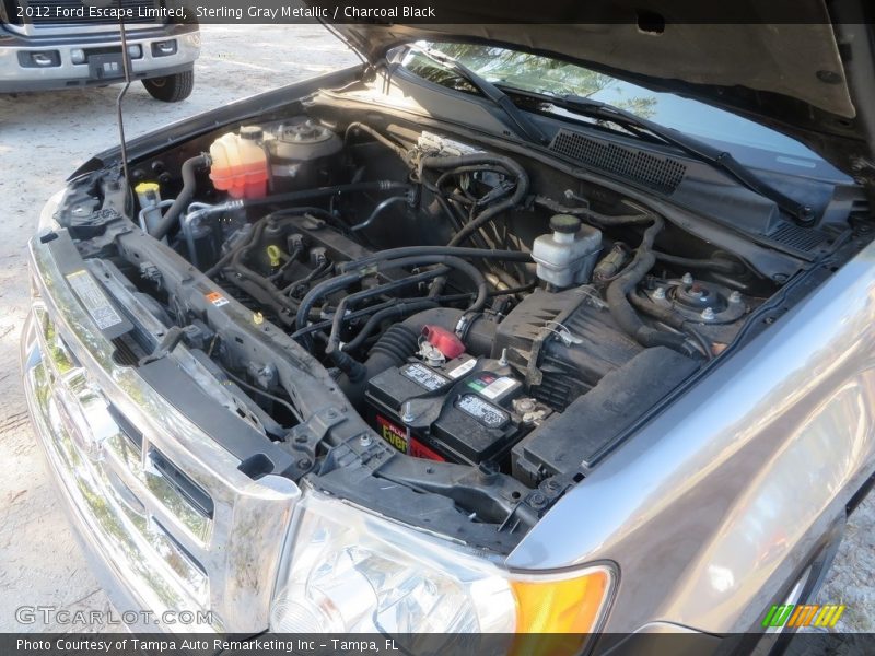 Sterling Gray Metallic / Charcoal Black 2012 Ford Escape Limited