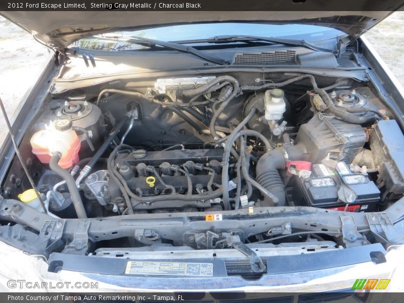Sterling Gray Metallic / Charcoal Black 2012 Ford Escape Limited