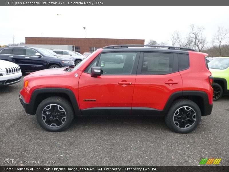Colorado Red / Black 2017 Jeep Renegade Trailhawk 4x4