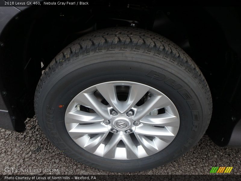 Nebula Gray Pearl / Black 2018 Lexus GX 460