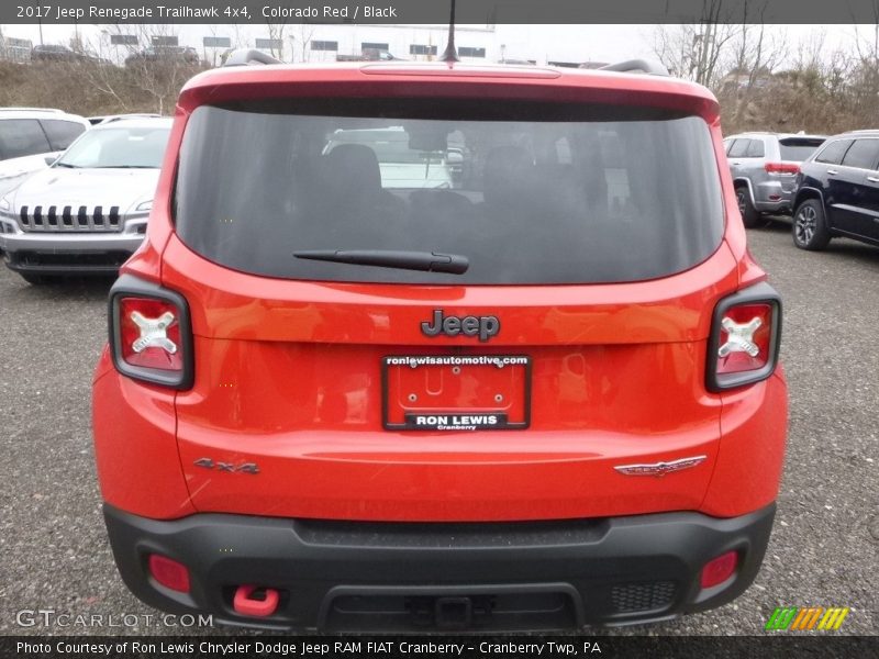 Colorado Red / Black 2017 Jeep Renegade Trailhawk 4x4