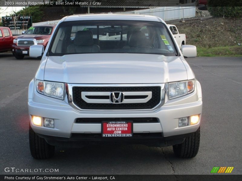 Billet Silver Metallic / Gray 2009 Honda Ridgeline RTL
