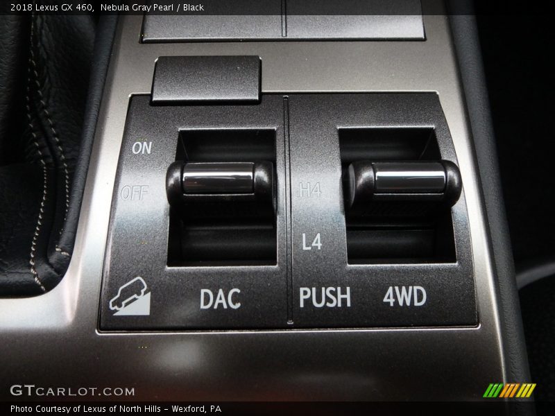 Nebula Gray Pearl / Black 2018 Lexus GX 460