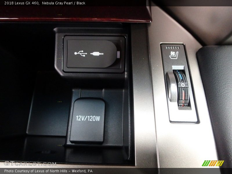 Nebula Gray Pearl / Black 2018 Lexus GX 460