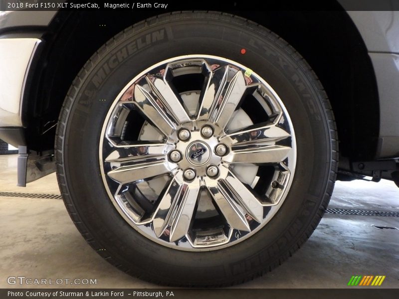Magnetic / Earth Gray 2018 Ford F150 XLT SuperCab