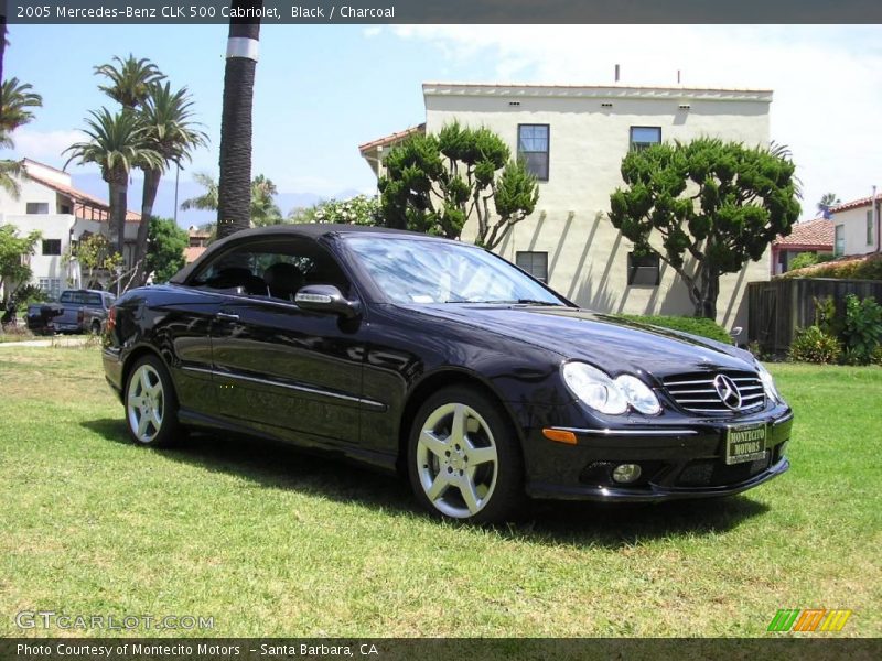 Black / Charcoal 2005 Mercedes-Benz CLK 500 Cabriolet