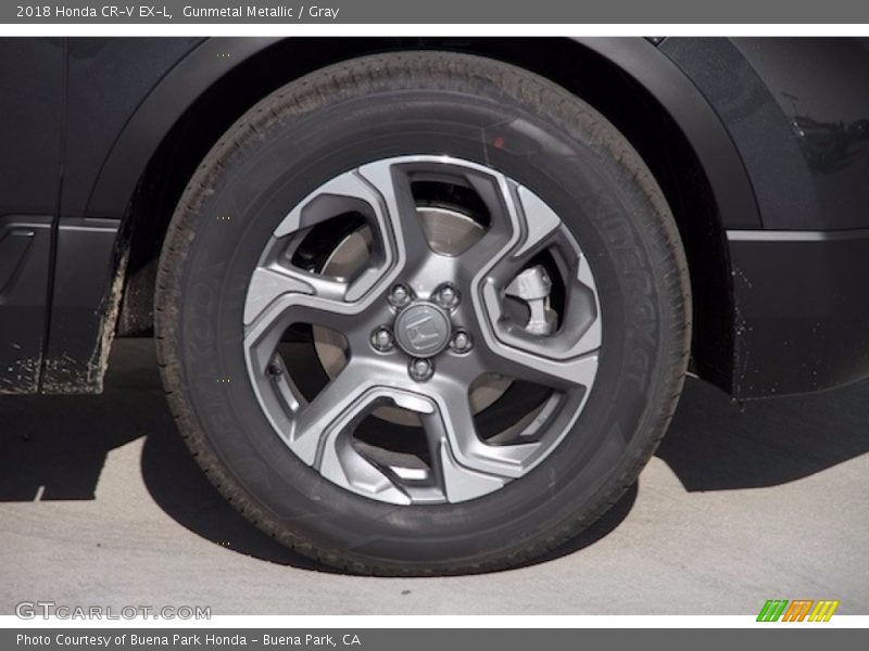 Gunmetal Metallic / Gray 2018 Honda CR-V EX-L