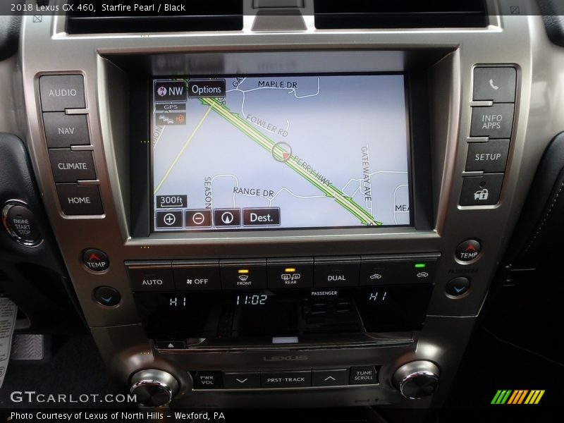 Starfire Pearl / Black 2018 Lexus GX 460