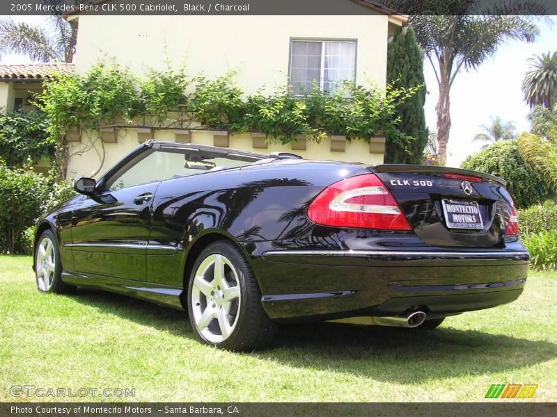 Black / Charcoal 2005 Mercedes-Benz CLK 500 Cabriolet