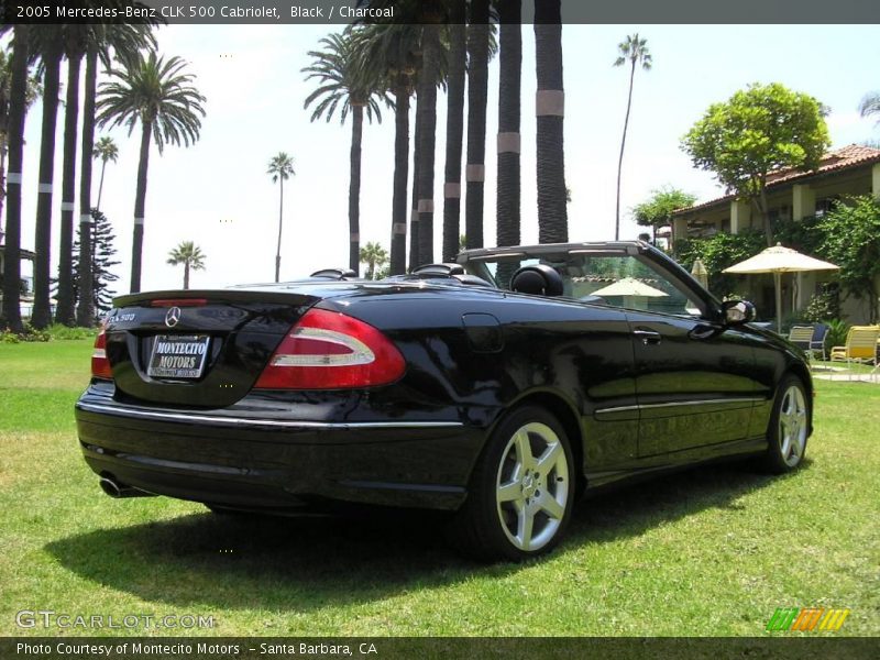 Black / Charcoal 2005 Mercedes-Benz CLK 500 Cabriolet