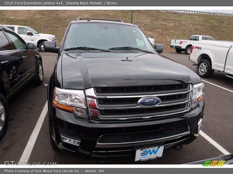 Shadow Black Metallic / Ebony 2016 Ford Expedition Limited 4x4