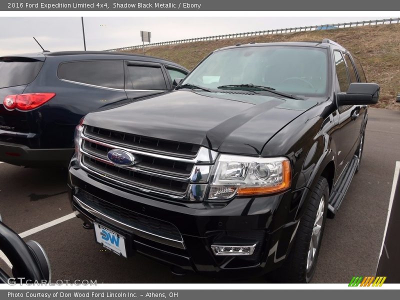 Shadow Black Metallic / Ebony 2016 Ford Expedition Limited 4x4