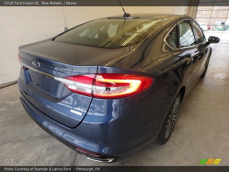  2018 Fusion SE Blue Metallic