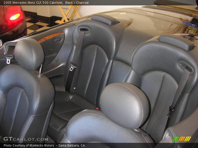Black / Charcoal 2005 Mercedes-Benz CLK 500 Cabriolet