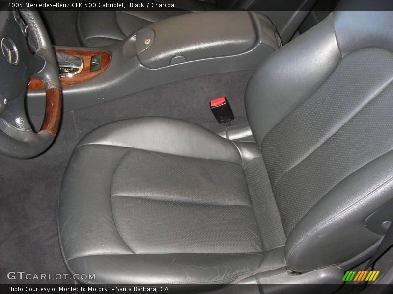 Black / Charcoal 2005 Mercedes-Benz CLK 500 Cabriolet