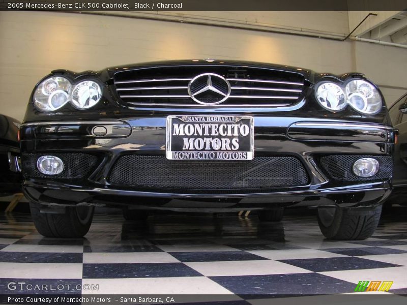 Black / Charcoal 2005 Mercedes-Benz CLK 500 Cabriolet