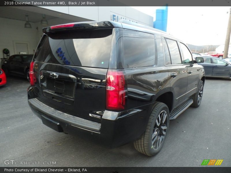 Black / Jet Black 2018 Chevrolet Tahoe Premier 4WD