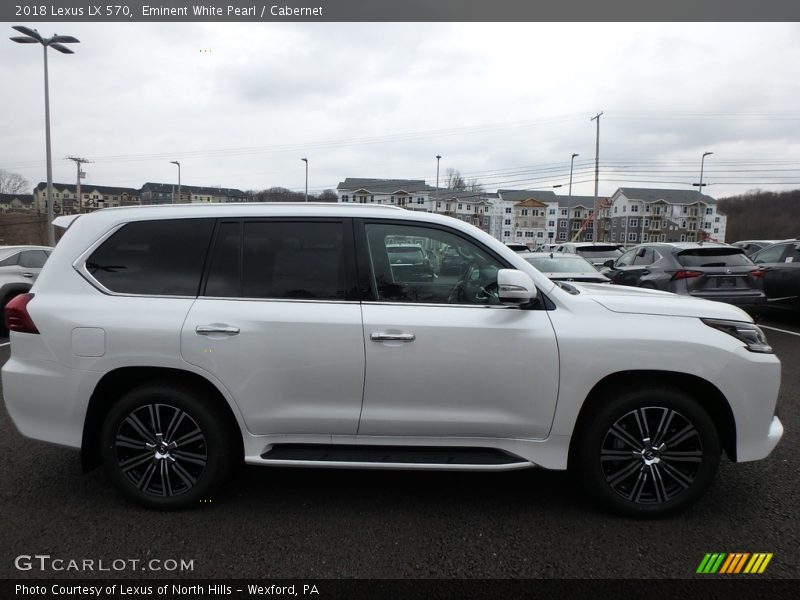  2018 LX 570 Eminent White Pearl