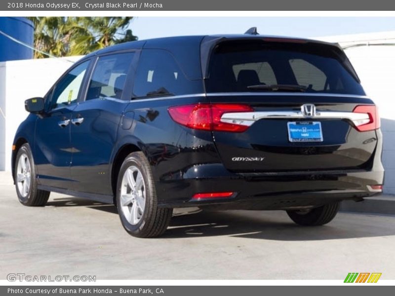 Crystal Black Pearl / Mocha 2018 Honda Odyssey EX