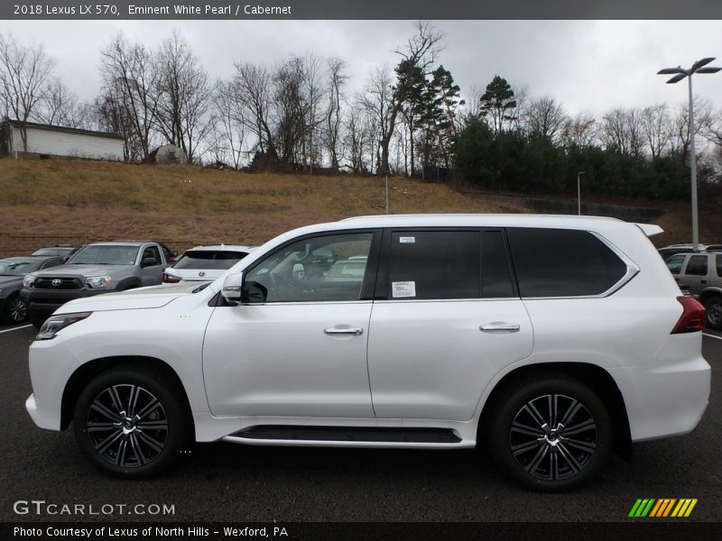  2018 LX 570 Eminent White Pearl