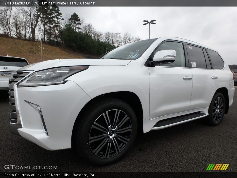 Front 3/4 View of 2018 LX 570