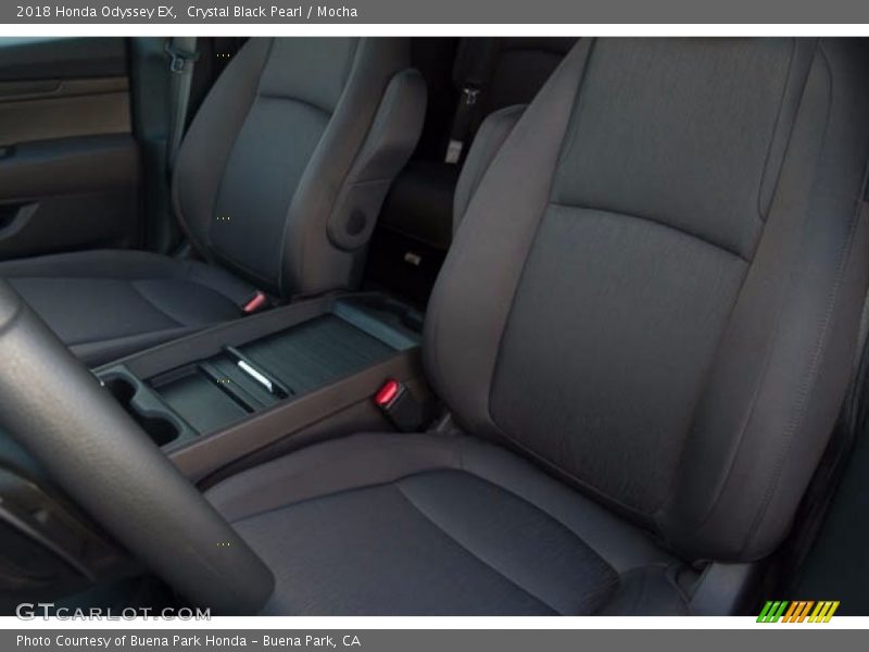 Crystal Black Pearl / Mocha 2018 Honda Odyssey EX
