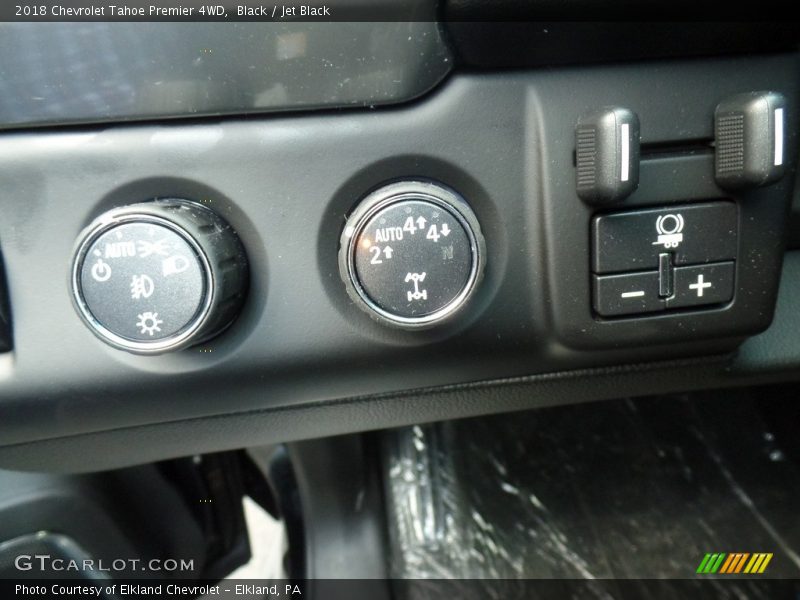 Controls of 2018 Tahoe Premier 4WD