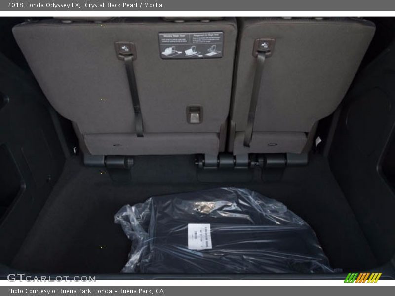 Crystal Black Pearl / Mocha 2018 Honda Odyssey EX