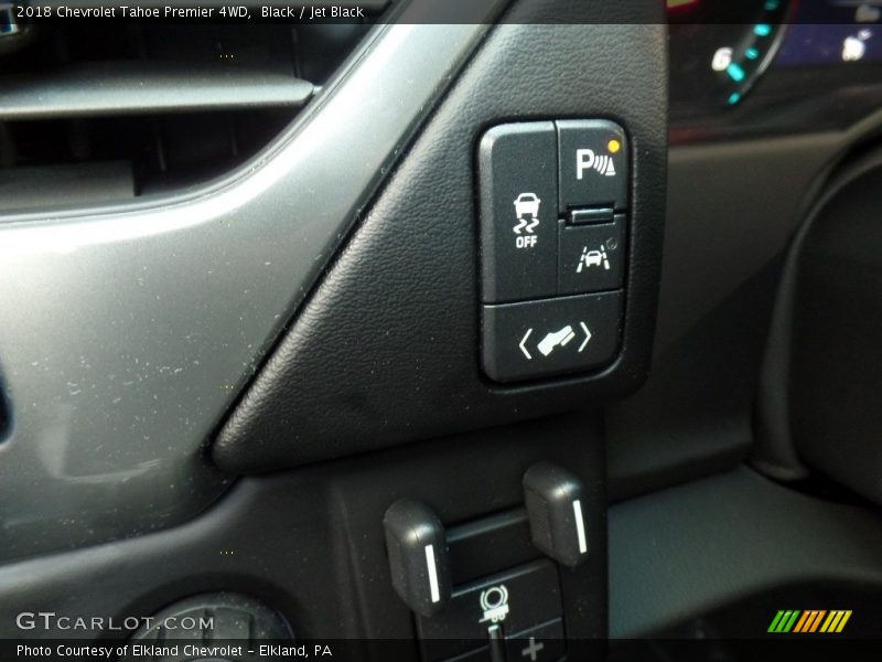Controls of 2018 Tahoe Premier 4WD